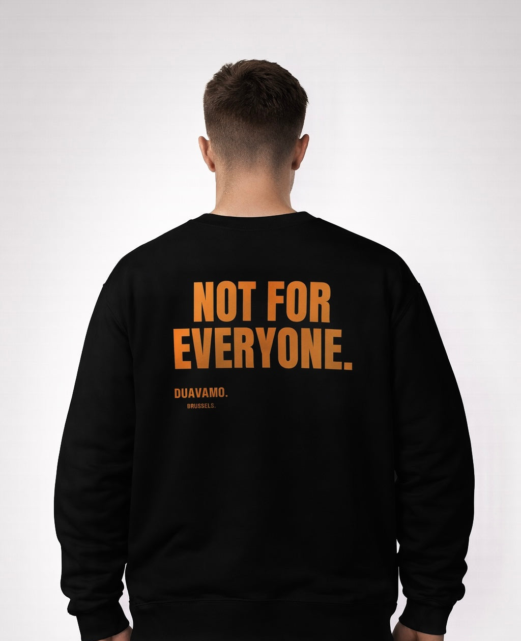 Duavamo Not For Everyone Crewneck Black