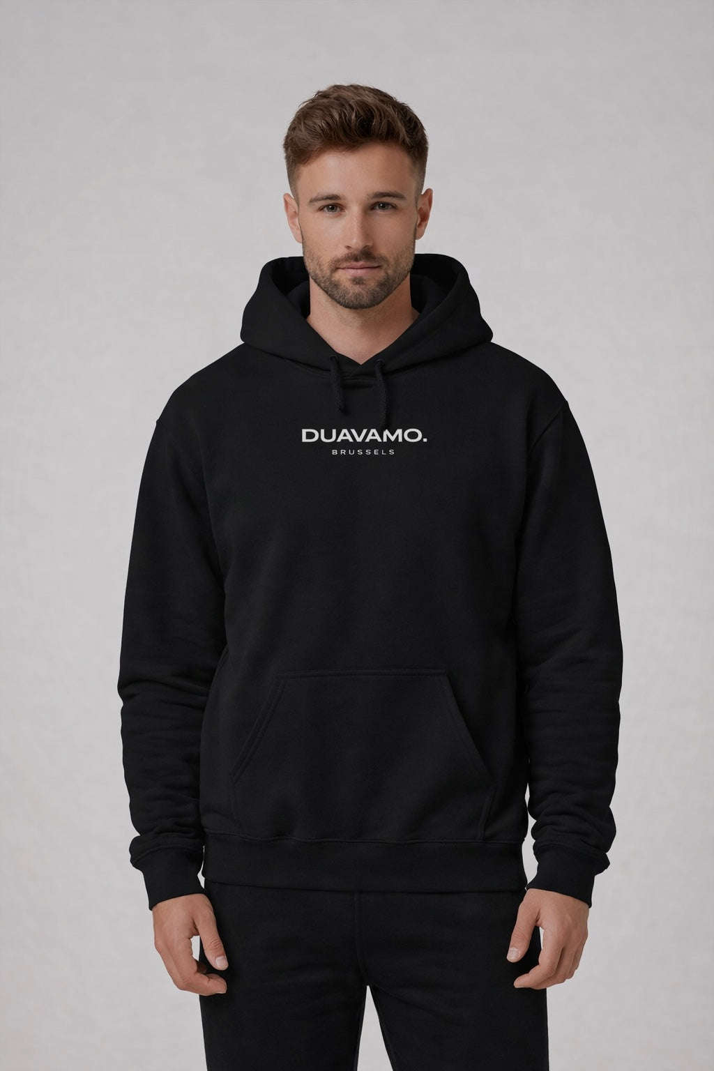 Duavamo Essential Hoodie Black
