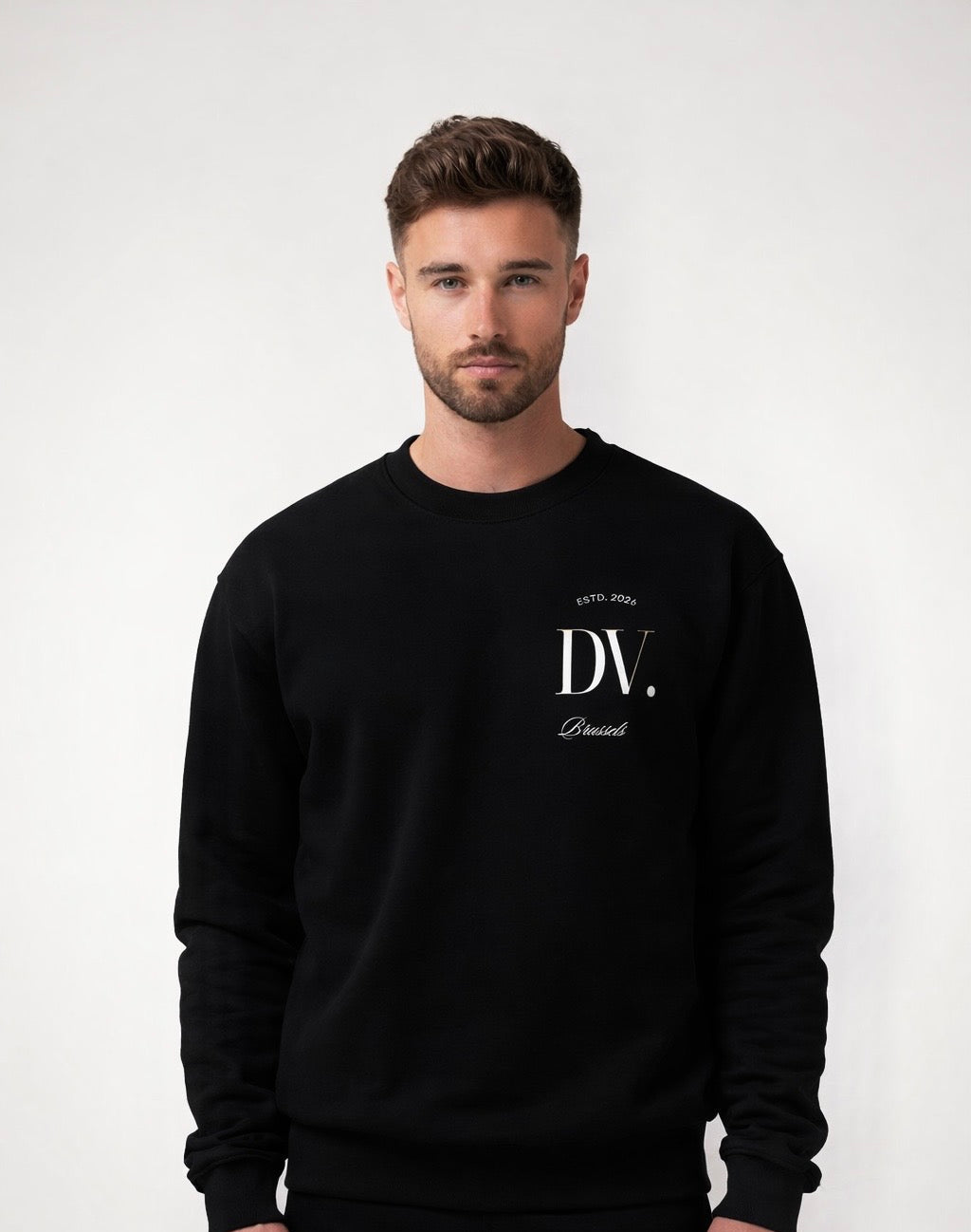DV Signature Crewneck Black