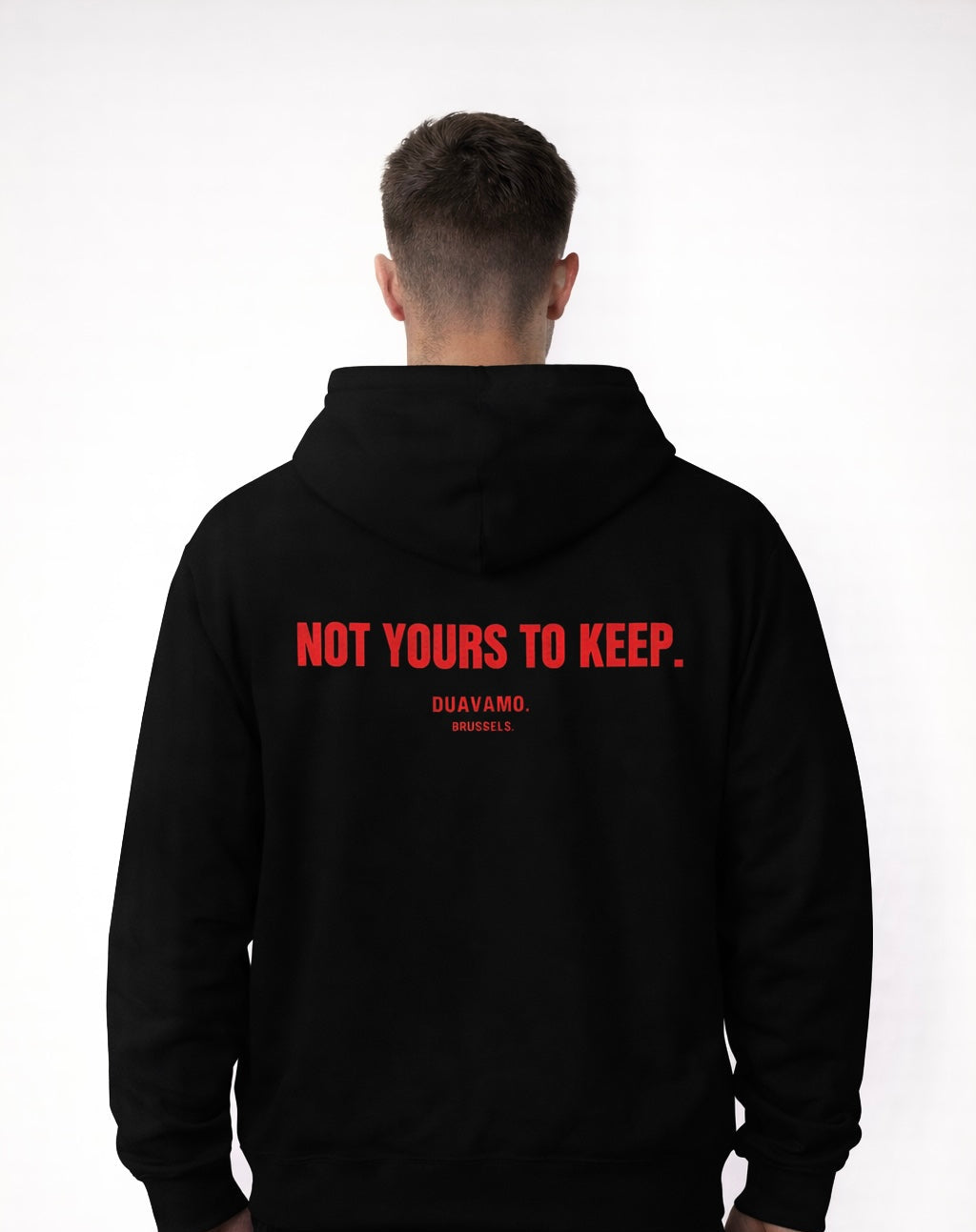 Duavamo Not Yours Hoodie Black